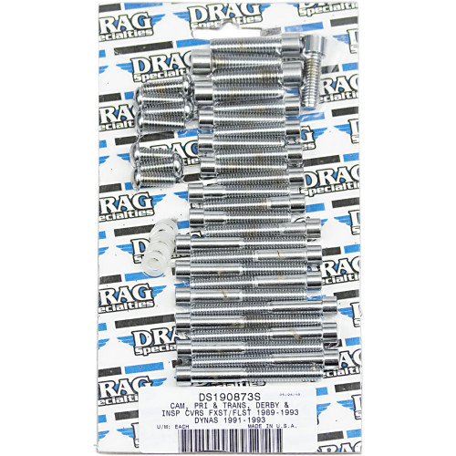 Drag Specialties Bolt Kit - Primary - Socket-Head - Smooth Drag Specialties Bolt Kit - Primary - Socket-Head - Smooth