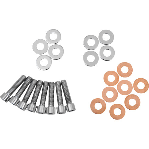 Drag Specialties Bolt Kit - Rocker Box - Socket-Head - Smooth - Evolution