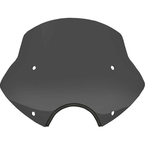 MEMPHIS SHADES MEP54310 Speed Demon Sportshields - 13" - 7" Headlight Cutout - Dark Black Smoke Mep54310