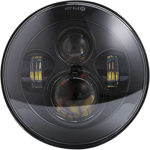 RIVCO PRODUCTS LED140B Rivco Products Led Headlight - 5-3/4" - Black Led-140B