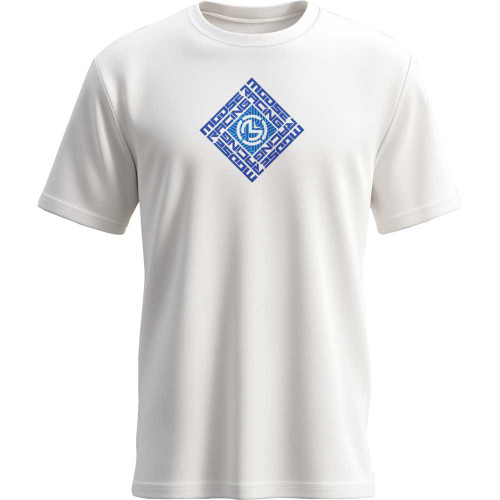 MOOSE RACING 303024415 Spin Sync T-Shirt - White - Large 3030-24415