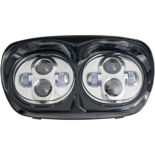 Rivco Products Led Headlight Assembly - Road Glide - Chrome Led-145C