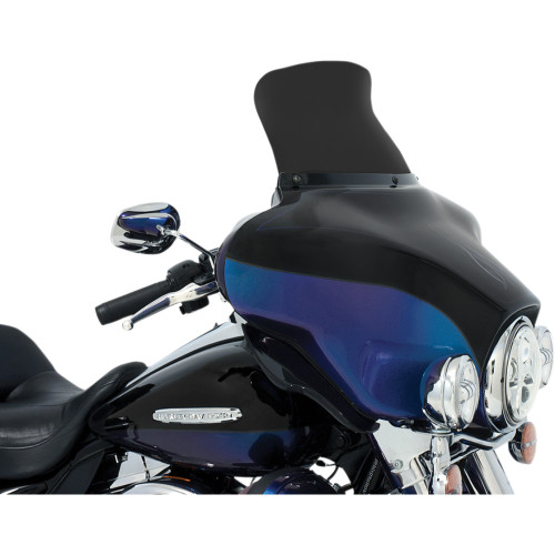 Memphis Shades Spoiler Windshield - 9" - Dark Black Smoke - '96-'13 Flh Mep84510 Memphis Shades Spoiler Windshield - 9" - Dark Black Smoke - '96-'13 Flh Mep84510