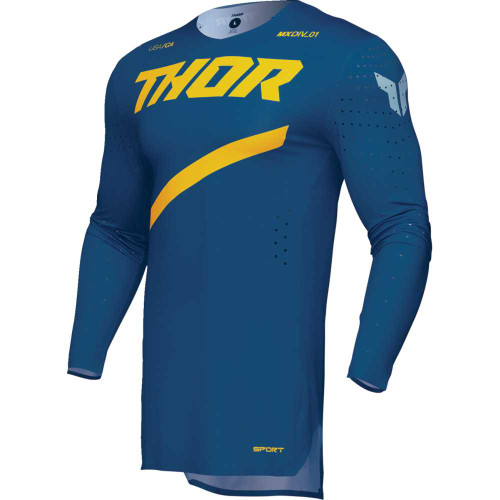 THOR 2910-8098 Sportmode Brave Jersey - Blue - 2Xl