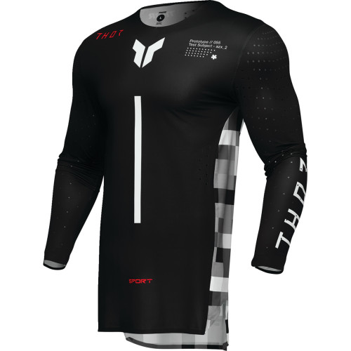 Sportmode Riot Jersey - Black/Red - 3Xl