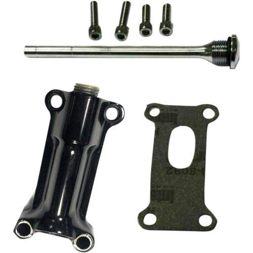 DRAG SPECIALTIES 0710-0256 Drag Specialties Engine Oil Spout Kit - Black - 93'-98' Touring