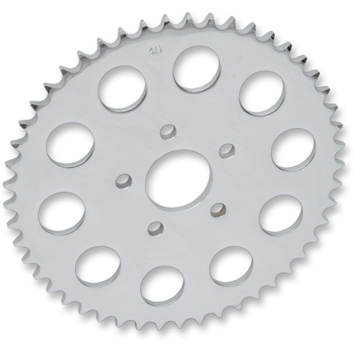 Drag Specialties Rear Sprocket - Flat - Chrome - 51 Tooth - Big Twin