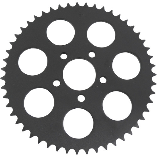 Drag Specialties Rear Sprocket - Flat - Gloss Black - 51 Tooth - Big Twin