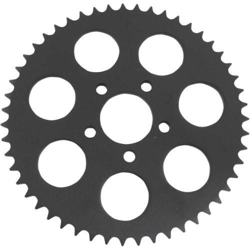 DRAG SPECIALTIES 1210-1846 Drag Specialties Rear Sprocket - Flat - Gloss Black - 51 Tooth - Big Twin