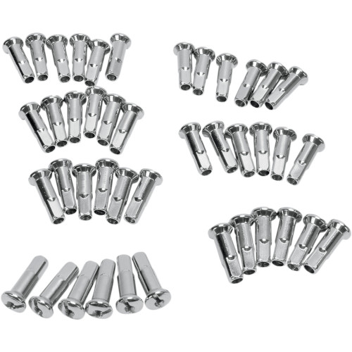 Drag Specialties Spoke Nipples - Stainless Steel - X-Long