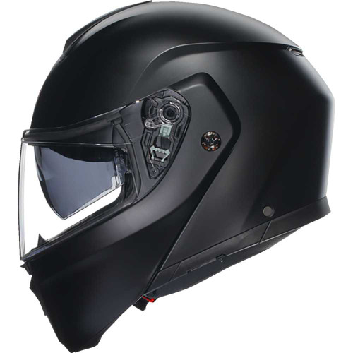 AGV 2118296002001L Streetmodular Helmet - Matte Black - Large 2118296002001L