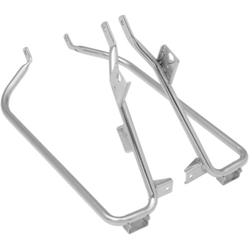 DRAG SPECIALTIES 3501-0612 Drag Specialties Saddlebag Support Brackets - Chrome - Fl '09-'13