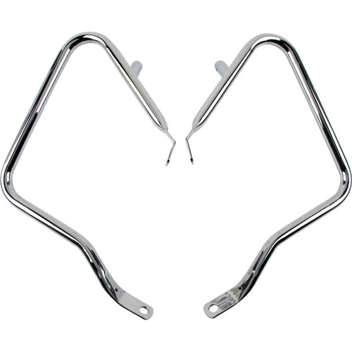 DRAG SPECIALTIES 3501-1241 Drag Specialties Saddlebag Support Kit - Chrome - Flt '14-'23