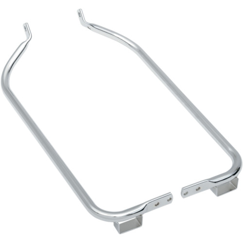 Drag Specialties Saddlebag Support Brackets - Chrome - Fl '04-'08