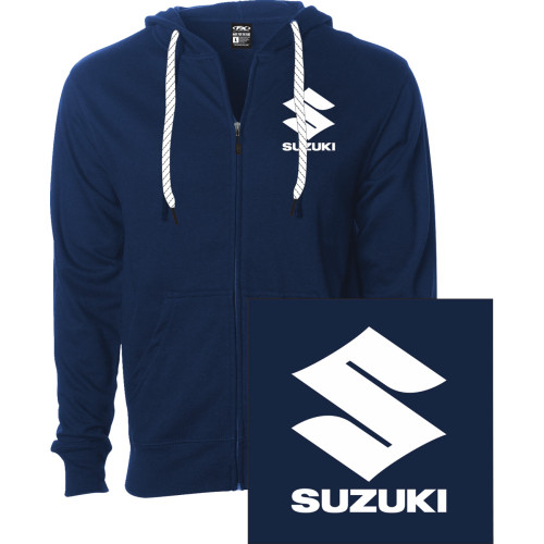 Suzuki Icon Zip-Up Hoodie - Navy - 2Xl 28-88458