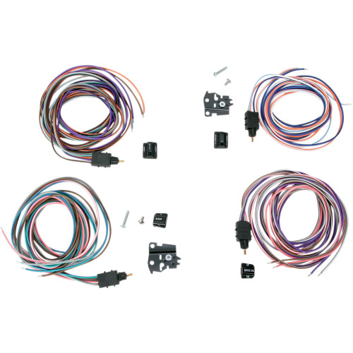 Drag Specialties Switch Kit - Radio/Cruise - Black
