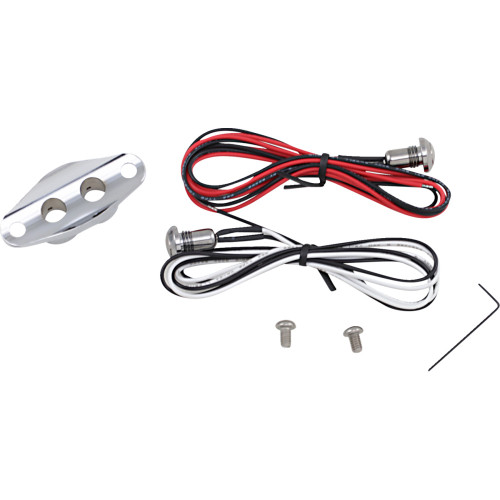 Drag Specialties Switches - Dual Button - Chrome