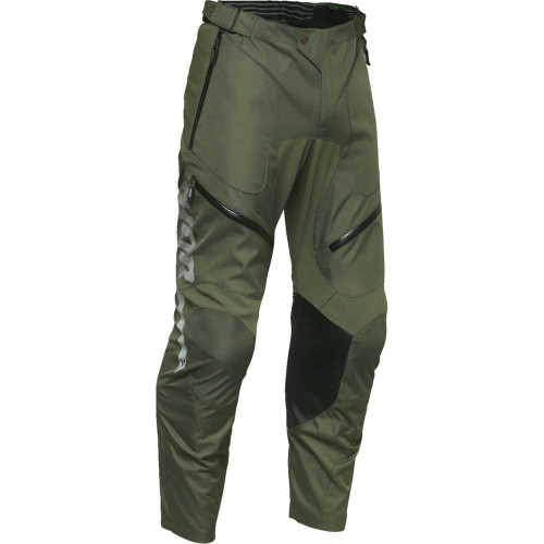 THOR 2901-12187 Terrain In-The-Boot Pants - Army/Charcoal - Us 38