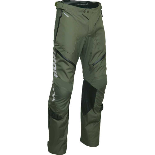THOR 2901-12159 Terrain Over-The-Boot Pants - Army/Charcoal - 48