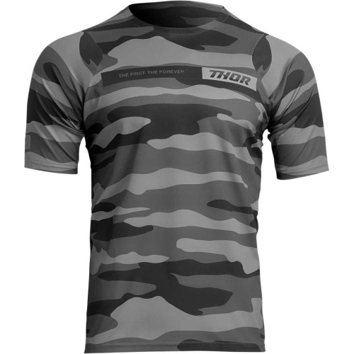 THOR 5020-0025 Thor Assist Jersey - Short-Sleeve - Camo Gray - Xs