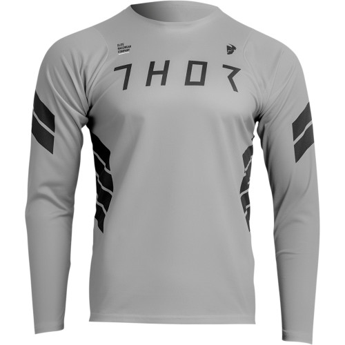 Thor Assist Sting Long-Sleeve Jersey - Gray - Medium