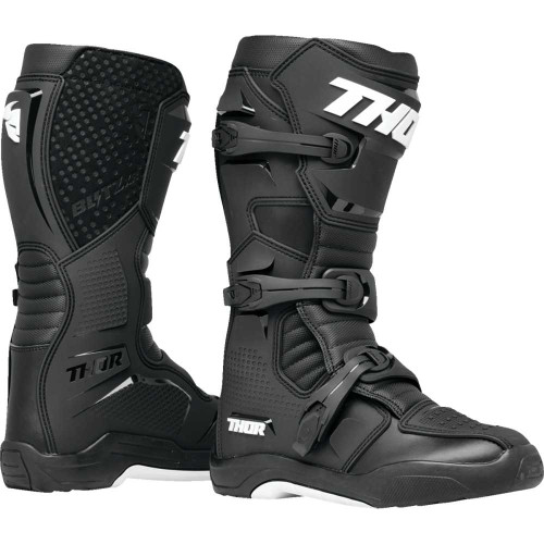 THOR 3410-3080 Thor Blitz Xr Boots - Black/White - Size 14