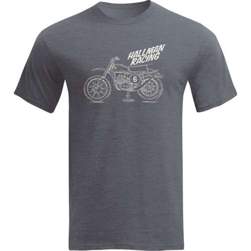 Thor Hallman Cz T-Shirt - Indigo Heather Navy - 2Xl