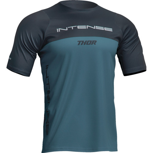 Thor Intense Assist Censis Short-Sleeve Jersey - Teal/Midnight - Xl