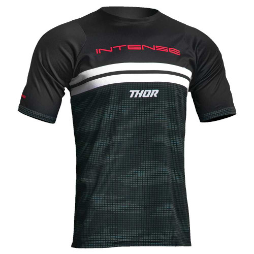 THOR 5020-0195 Thor Intense Assist Decoy Jersey - Short-Sleeve - Black/Camo - Large