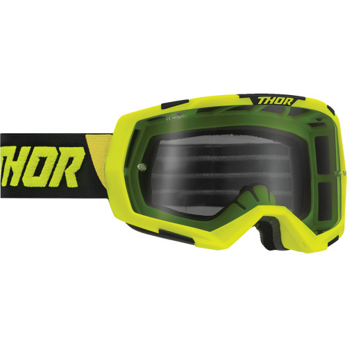 Thor Regiment Goggles - Lime/Black - Smoke
