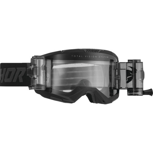 Thor Regiment Storm Roll-Off Goggle - Storm Black - Clear