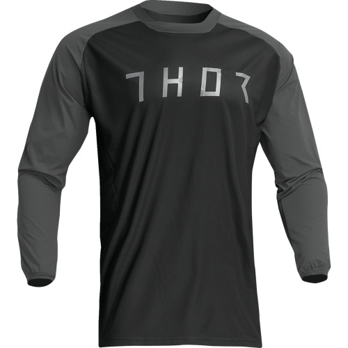Thor Terrain Jersey - Black/Charcoal - Small