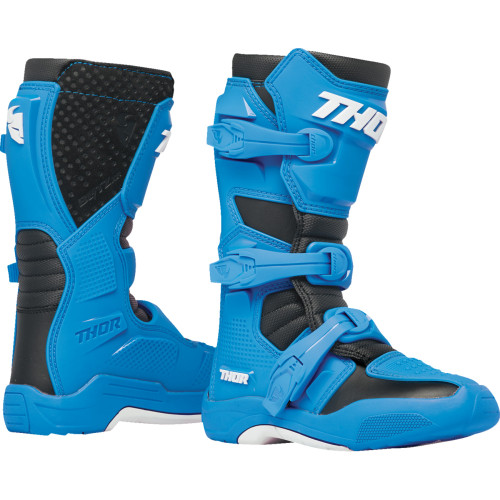 Thor Youth Blitz Xr Boots - Black/Blue - Size 7