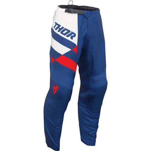 Thor Youth Sector Checker Pants - Navy/Red - Us 24
