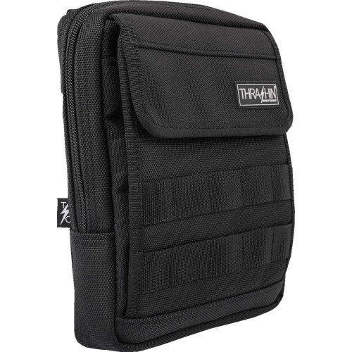 THRASHIN SUPPLY CO. THB0020 Thrashin Supply Co. Handlebar Bag - Slim - Black Thb-0020