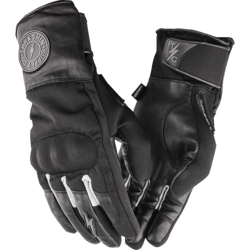 THRASHIN SUPPLY CO. TWG0010 Thrashin Supply Co. Mission Waterproof Gloves - Black - Large Twg--00-10