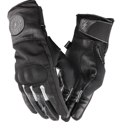 Thrashin Supply Co. Mission Waterproof Gloves - Black - Small Twg--00-08 Thrashin Supply Co. Mission Waterproof Gloves - Black - Small Twg--00-08