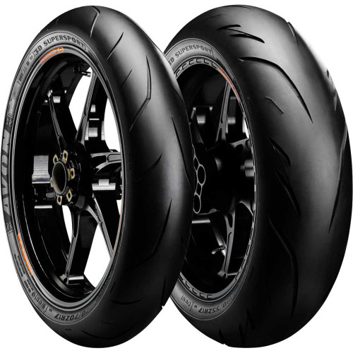 AVON 640628 Tire - 3D Supersport - Rear - 190/55Zr17 - (75W) 640628