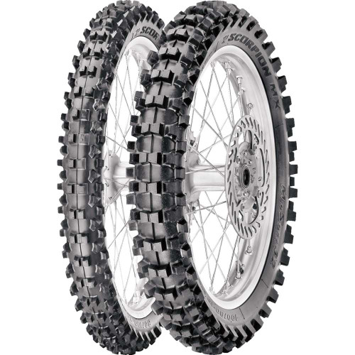 PIRELLI 3252600 Pirelli Tire - Scorpion Mx32 Mid Soft - Front - 70/100-19 - 42M 3252600