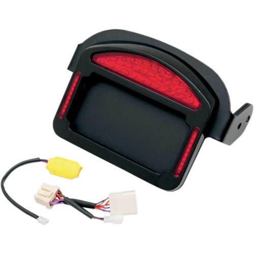 CYCLE VISIONS CV4816B Cycle Visions Taillight Eliminator - '06-'10 Fxst - Black Cv-4816B