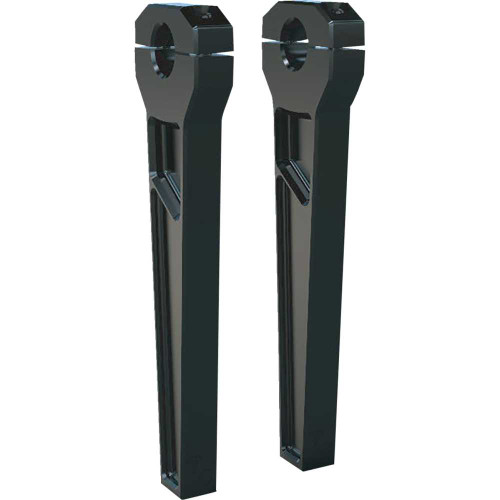 TODD'S CYCLE TDR1110B Todd'S Cycle Risers - 1" Clamping - 10" Rise - Black Td-R11-10B