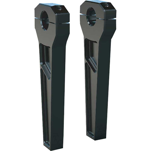 TODD'S CYCLE TDR1108B Todd'S Cycle Risers - 1" Clamping - 8" Rise - Black Td-R11-08B