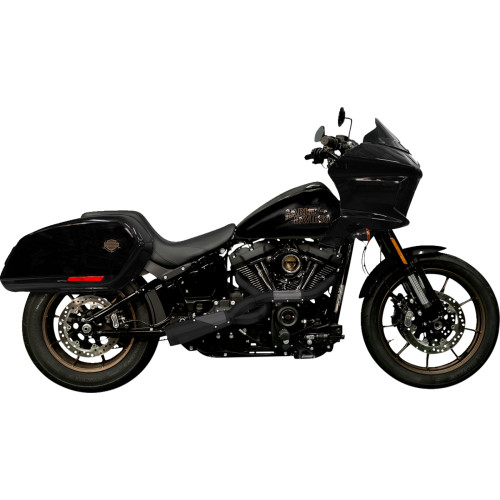 Trask 2-Into-1 Big Sexy Exhaust System - Black Tm-5130Bk
