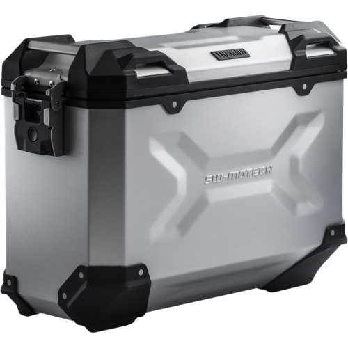 Trax Adv Hard Case - 37 Liter - Silver - Left Alk.00.733.11000L/S