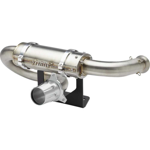 TRINITY RACING TR4184ST Trinity Racing Center Exit Slip-On Muffler - With Tip Tr-4184St