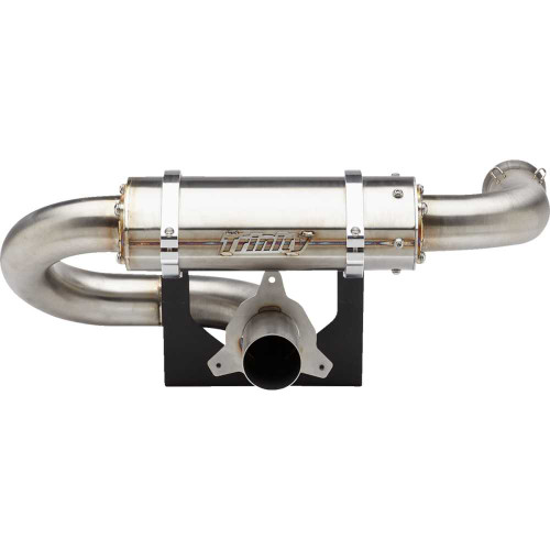 TRINITY RACING TR4184S Trinity Racing Center Exit Slip-On Muffler - Without Tip Tr-4184S