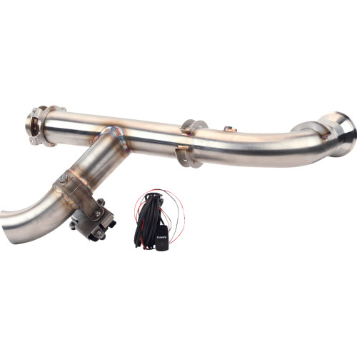 Trinity Racing Side Piece Header Pipe - With Electronic Cutout Tr-4180Hp Trinity Racing Side Piece Header Pipe - With Electronic Cutout Tr-4180Hp