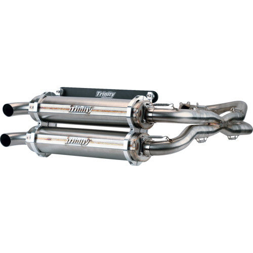 Trinity Racing Stainless Steel Exhaust System Tr-4119D-Ss