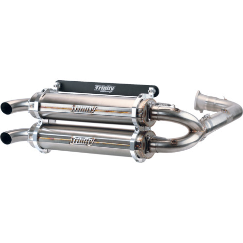 Trinity Racing Stainless Steel Exhaust Tr-4153D-Ss Trinity Racing Stainless Steel Exhaust Tr-4153D-Ss