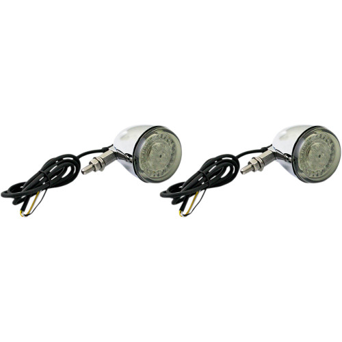 Custom Dynamics Front Turn Signal - Universal - Chrome Pb-Unv-Ece-Aw-C